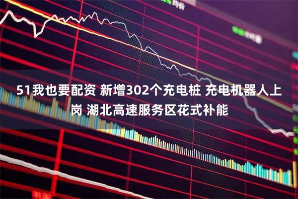 51我也要配资 新增302个充电桩 充电机器人上岗 湖北高速服务区花式补能